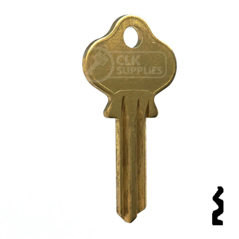 Uncut Key Blank | Lockwood | L1, 1004