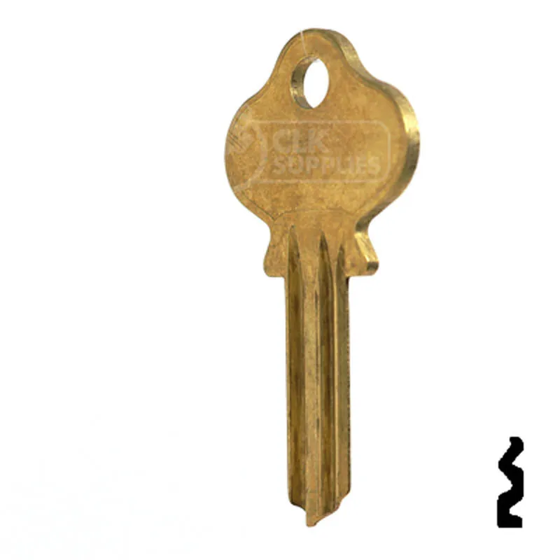 Uncut Key Blank | Lockwood | L1, 1004