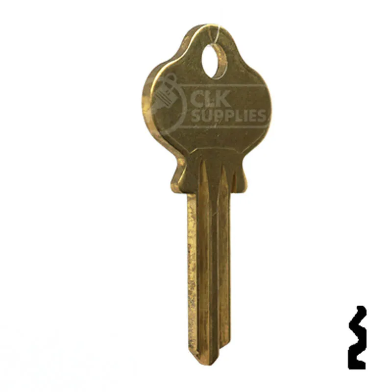 Uncut Key Blank | Lockwood | L1, 1004