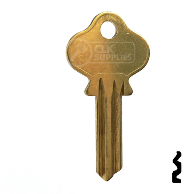 Uncut Key Blank | Lockwood | L1, 1004