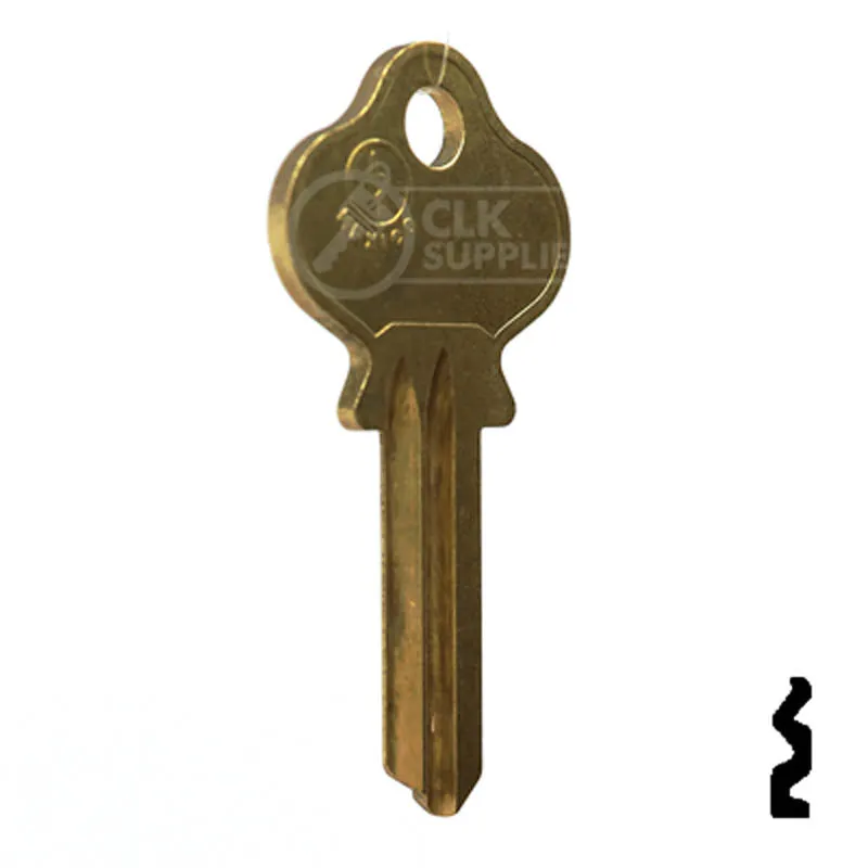 Uncut Key Blank | Lockwood | L1, 1004