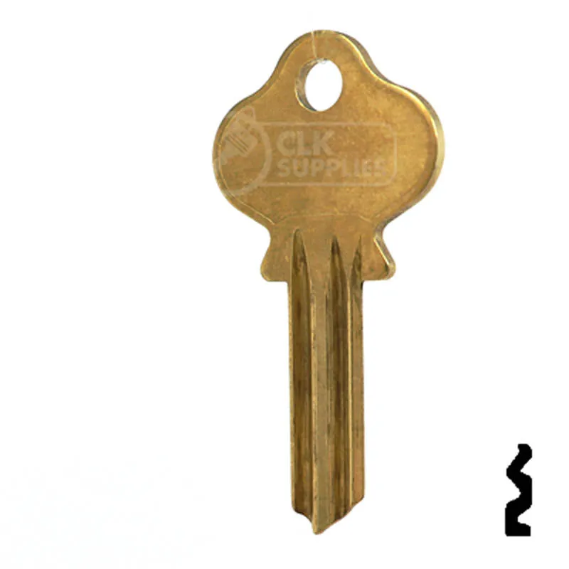 Uncut Key Blank | Lockwood | L1, 1004