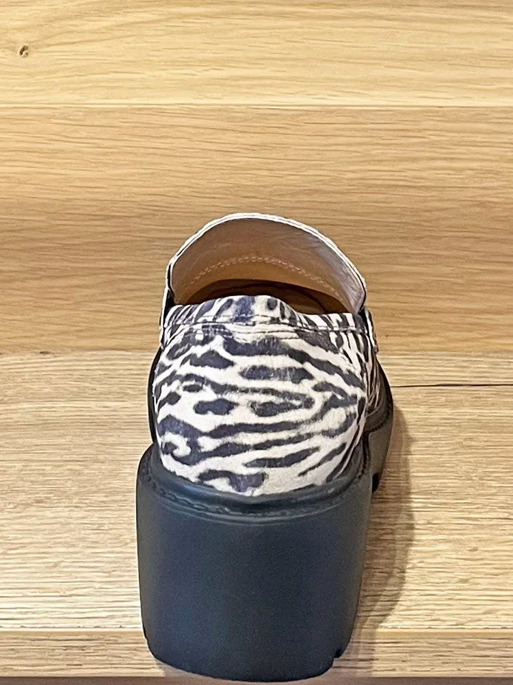 Unisa Jerica Loafers Animal Print