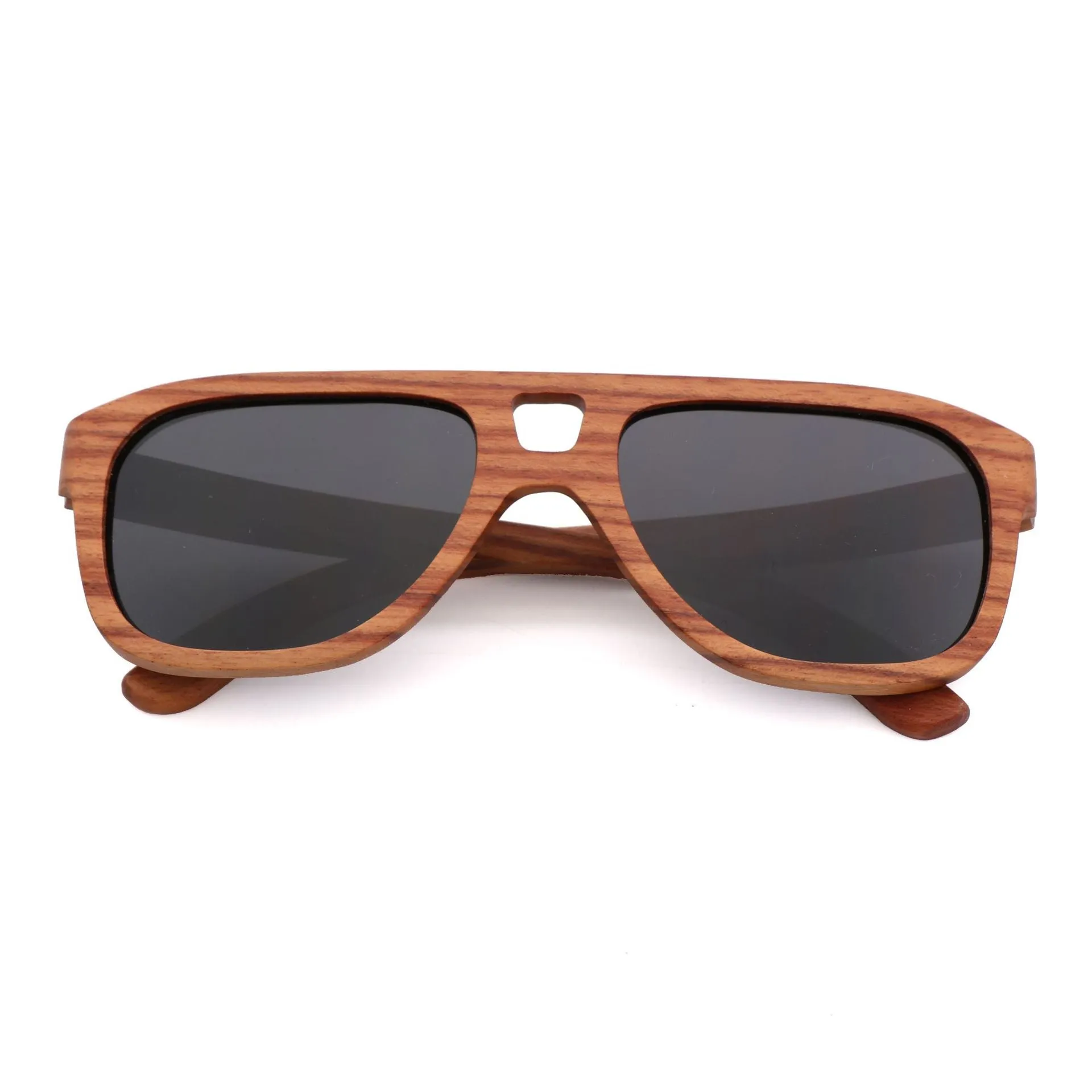 Unisex Wooden Frame Polarized Sunglasses Timeless Style for All, lioness-love