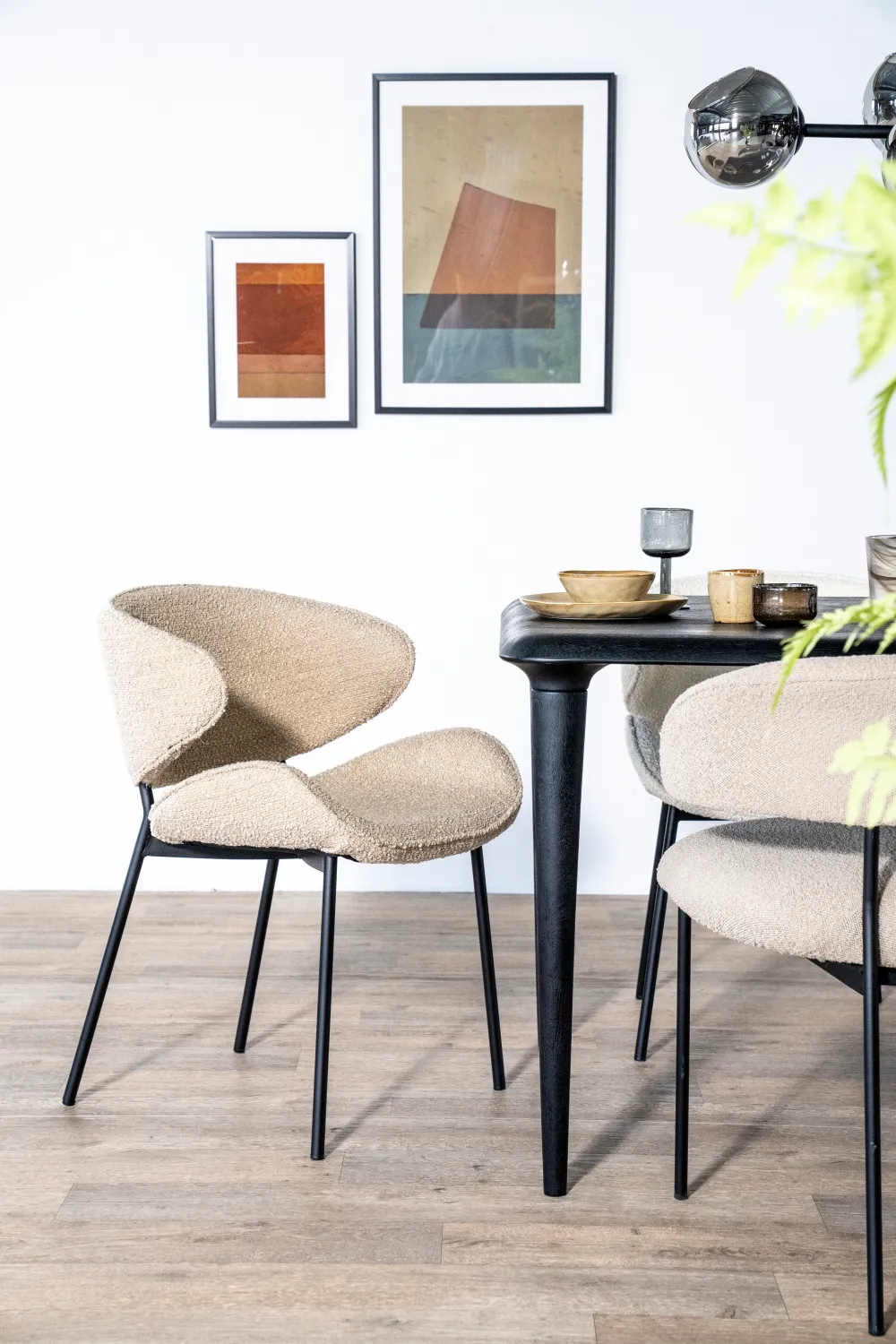 Upholstered Modern Dining Chair | Eleonora Tess