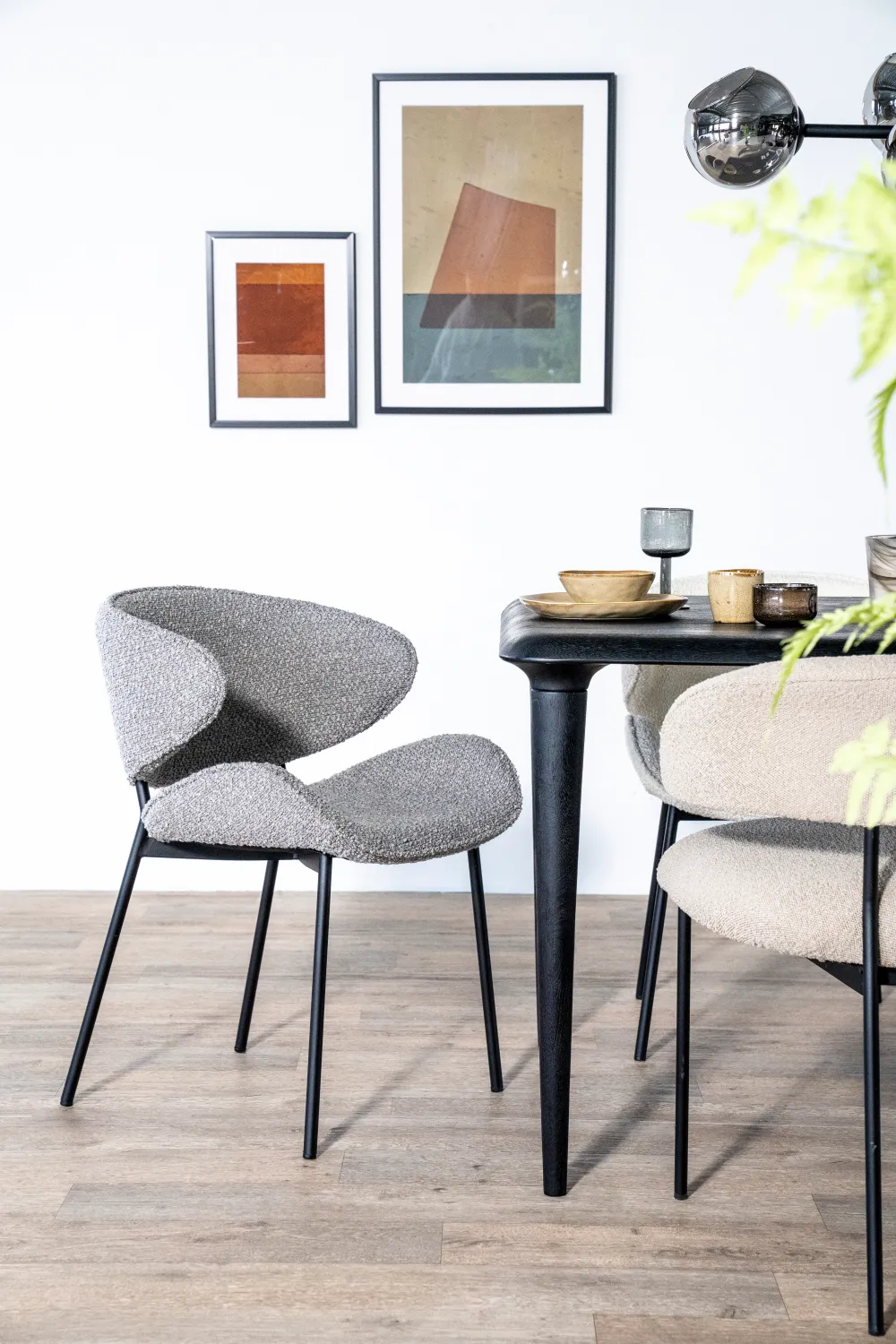 Upholstered Modern Dining Chair | Eleonora Tess