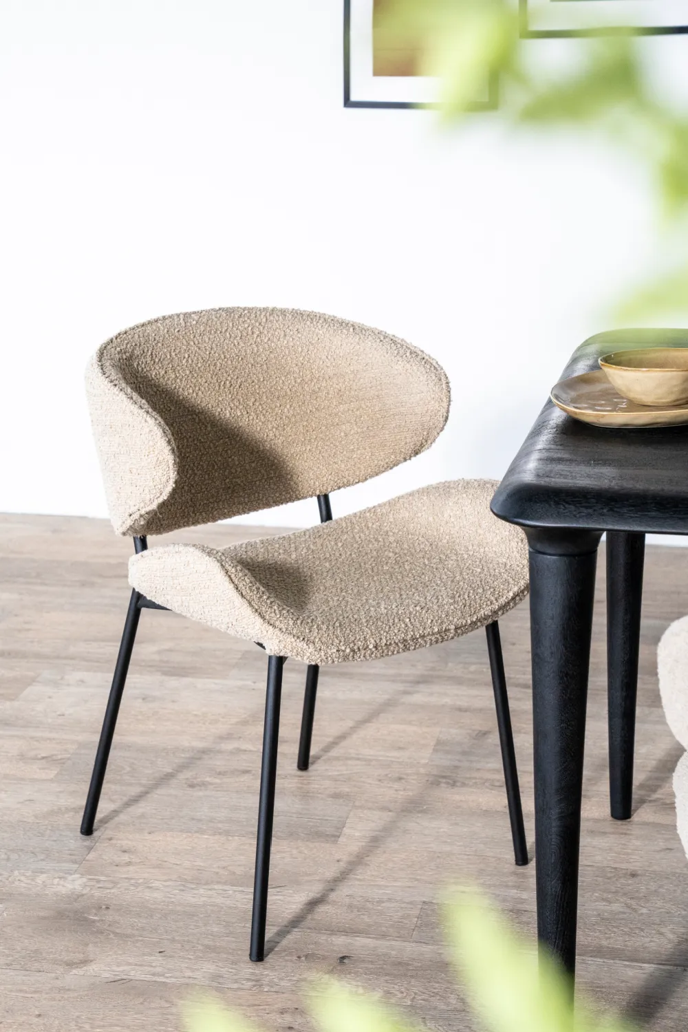 Upholstered Modern Dining Chair | Eleonora Tess