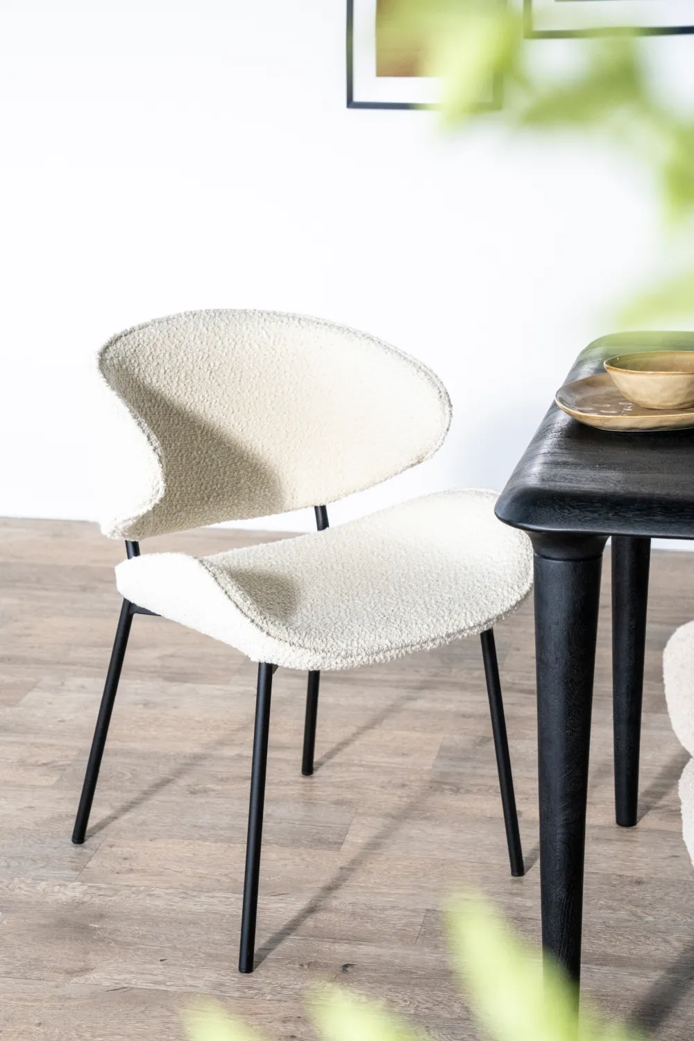 Upholstered Modern Dining Chair | Eleonora Tess