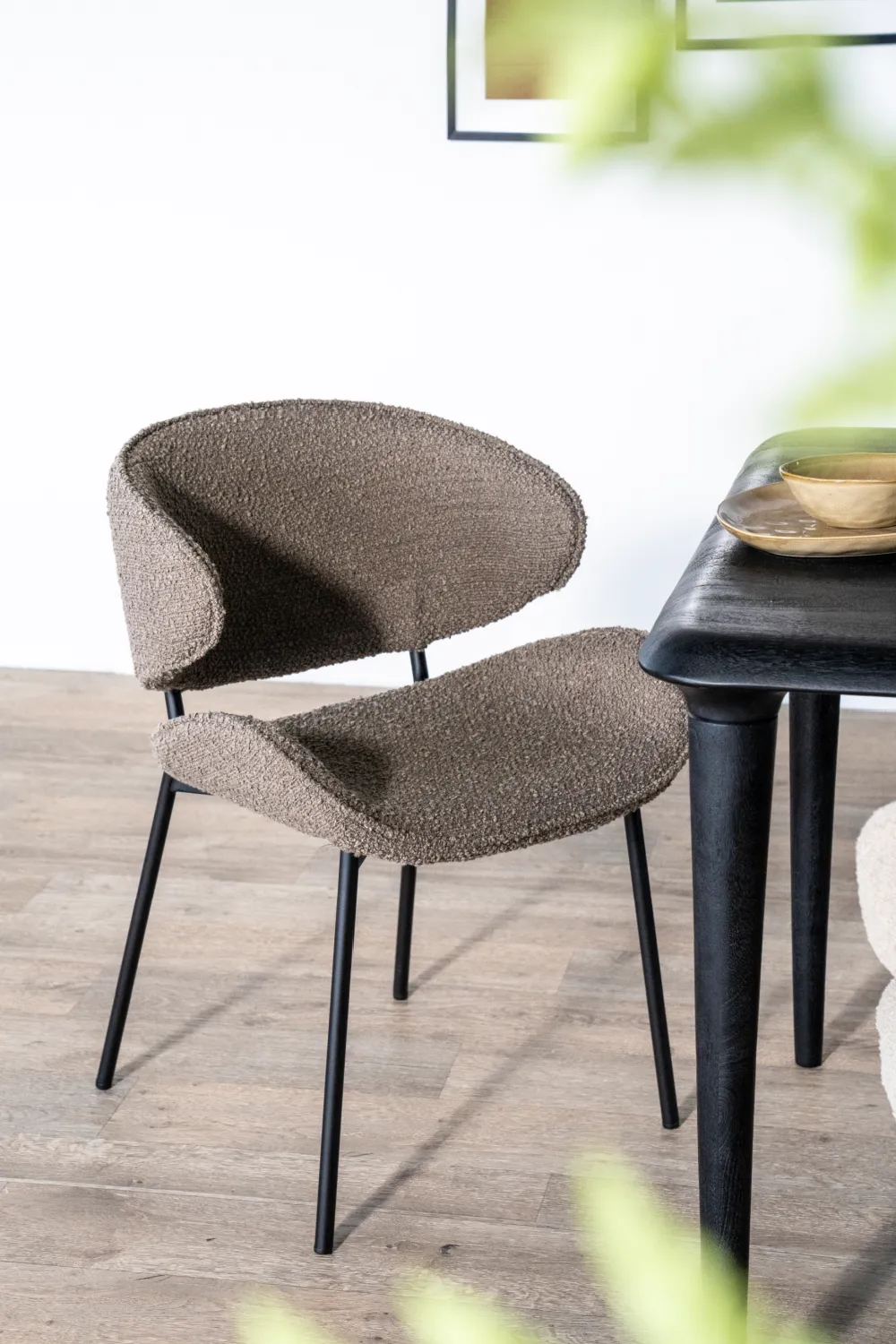 Upholstered Modern Dining Chair | Eleonora Tess