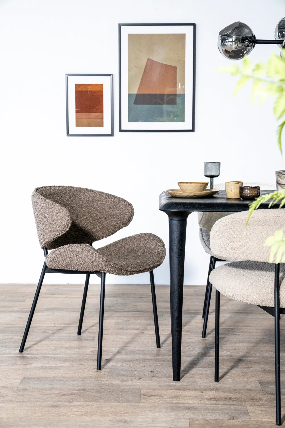 Upholstered Modern Dining Chair | Eleonora Tess