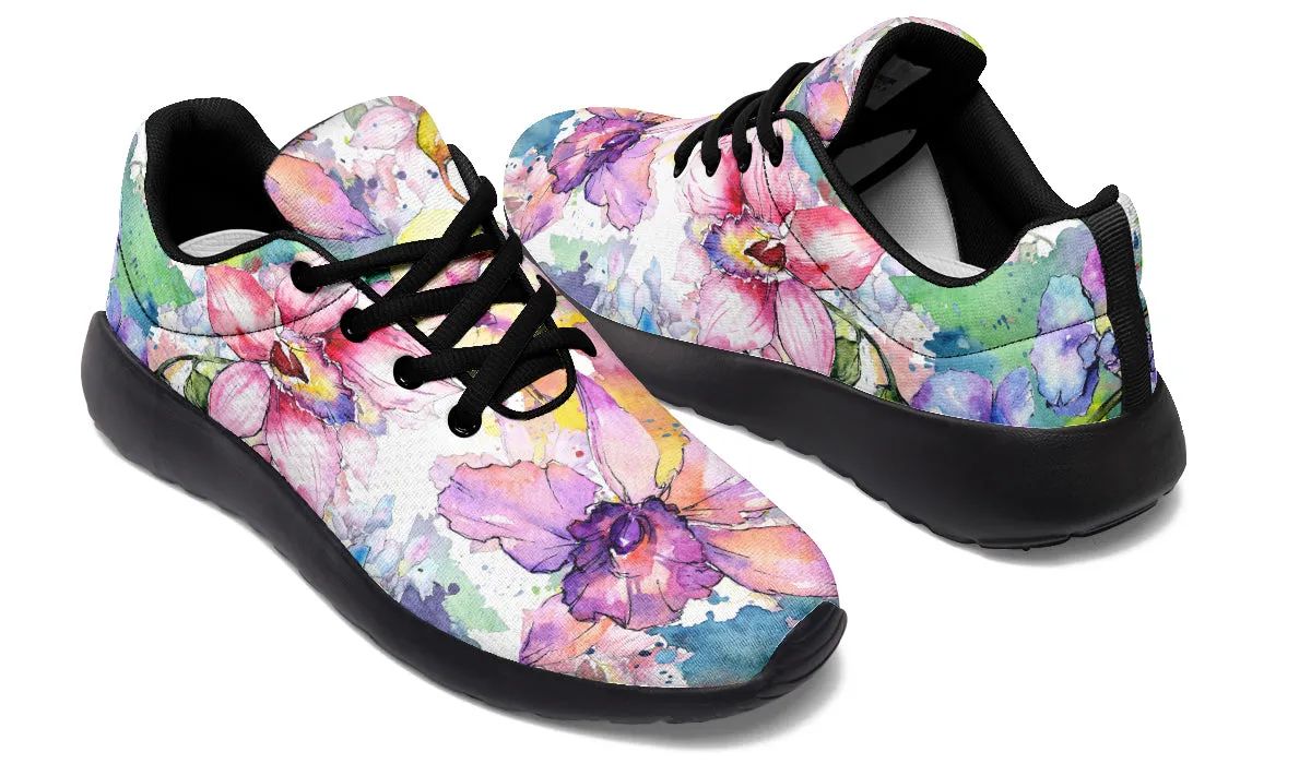 Watercolour Flowers Sneakers