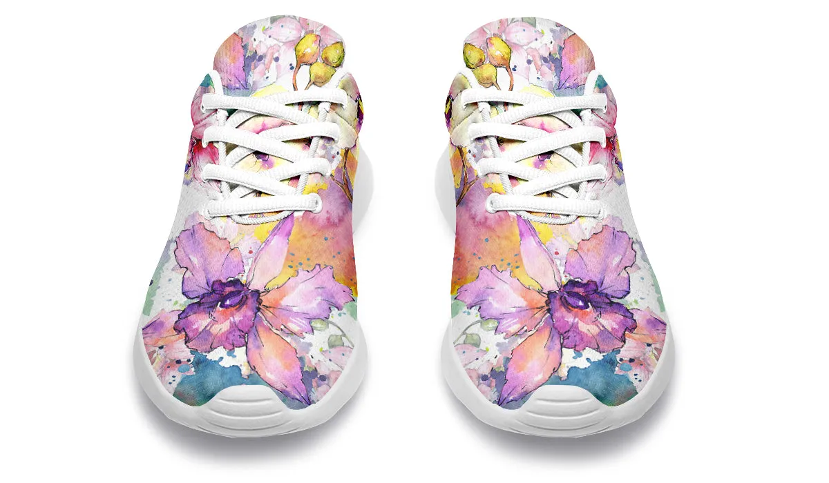 Watercolour Flowers Sneakers