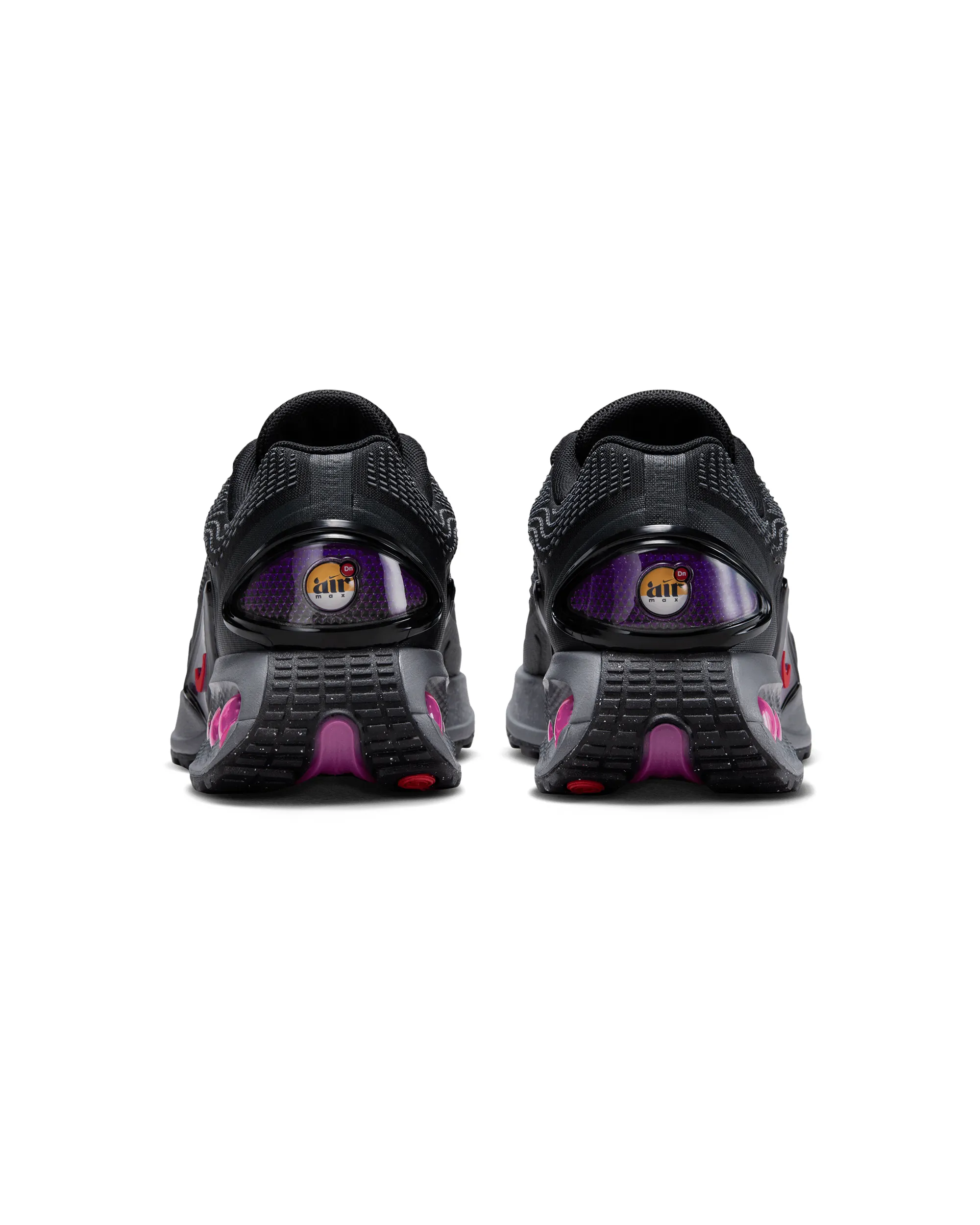 Womens Air Max DN - Black / Light Crimson / Smoke Grey