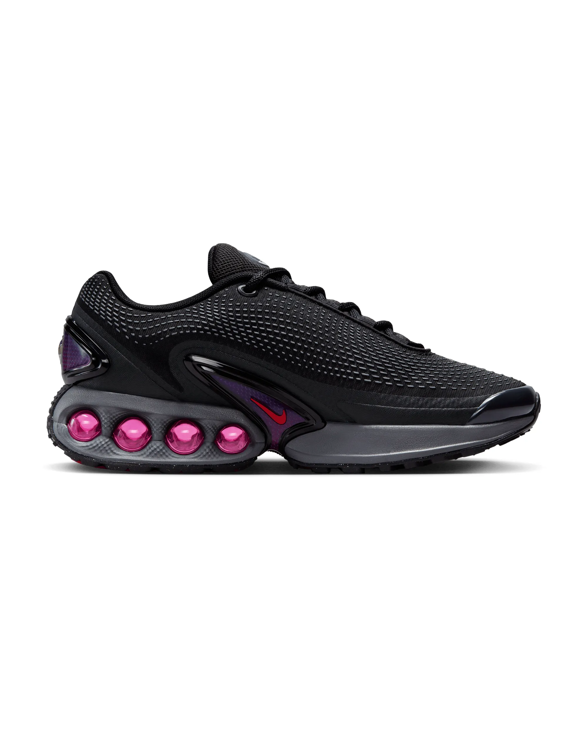 Womens Air Max DN - Black / Light Crimson / Smoke Grey